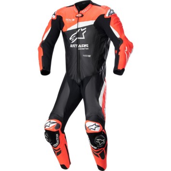 ALPINESTARS GP PLUS V4 Negru/Rosu fluo